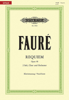 Paperback Messe de Requiem Op. 48 (Vocal Score) Book