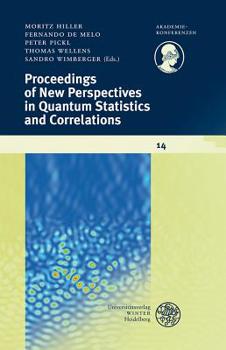 Paperback Proceedings of New Perspectives in Quantum Statistics and Correlations Book