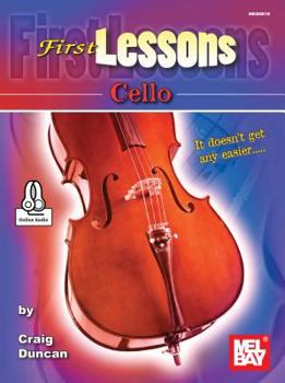 Paperback First Lessons Cello Book