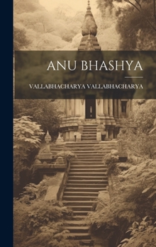 Hardcover Anu Bhashya [Sanskrit] Book