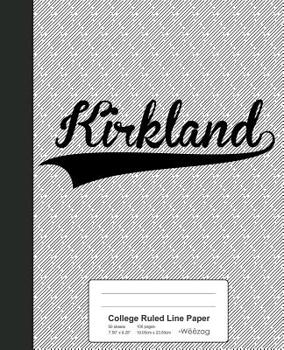 College Ruled Line Paper: KIRKLAND Notebook