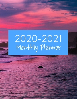 2020-2021 Monthly Planner, 24 Month, Monthly Planner, Appointment Calendar, Business Planner, Agenda Scheduler : 8. 5 X11 - 24 Month Calendar Planner - with Note Space