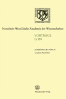 Loudons Nachruhm. Die Geschichte Einer Sinnstiftung: 412. Sitzung Am 15. Juli 1998 in Dusseldorf