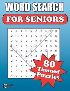 Paperback Word Search Puzzles For Seniors: Large Print Word Find Book