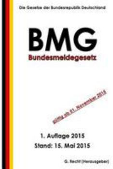 Paperback Bundesmeldegesetz (BMG) [German] Book