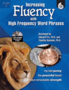 Paperback Increasing Fluency with High Frequency Word Phrases Grade 4 [With 2 CDROMs] Book