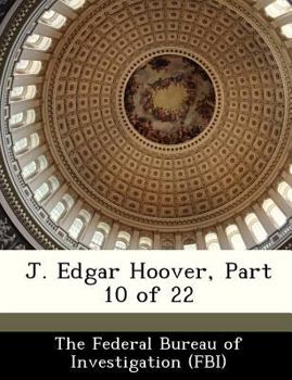 Paperback J. Edgar Hoover, Part 10 of 22 Book