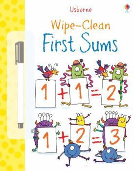 Wipe-Clean First Sums - Book  of the Usborne Wipe-Clean Books