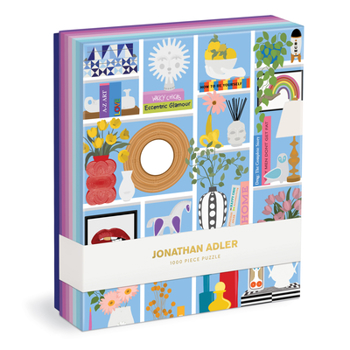 Misc. Jonathan Adler Shelfie 1000 Piece Puzzle Book