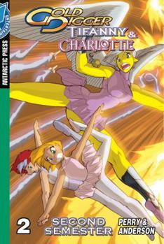 Paperback Gold Digger: Tifanny & Charlotte Second Semester Pocket Manga Book