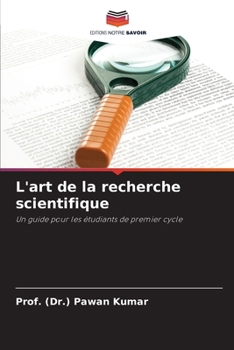 Paperback L'art de la recherche scientifique [French] Book