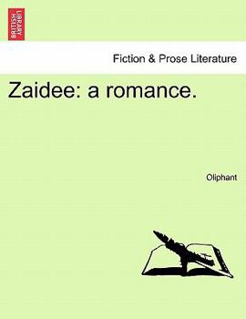 Paperback Zaidee: A Romance. Book