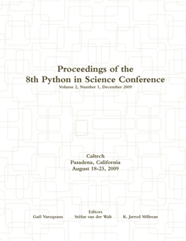 Paperback Proceedings of the 8th Python in Science Conference Book