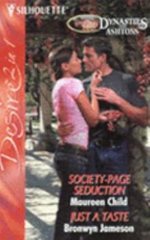 Paperback Society-Page Seduction: AND Just A Taste (Silhouette Desire) Book