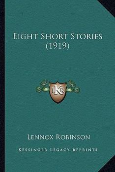 Paperback Eight Short Stories (1919) Book