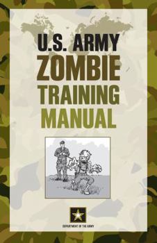Paperback U.S. Army Zombie Training Manual Book