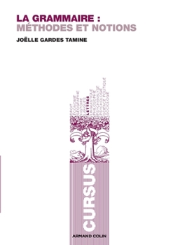 Paperback La grammaire: Méthodes et notions [French] Book