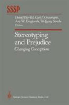 Hardcover Stereotyping and Prejudice: Changing Conceptions Book