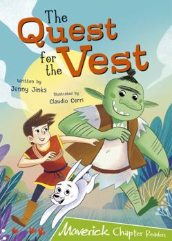 Paperback The Quest for the Vest: (Lime Chapter Readers) Book