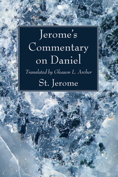 Paperback Jerome's Commentary on Daniel Book