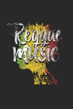 Reggae Music Lover Notebook: Diary Journal 6x9 inches with 120 Lined Pages