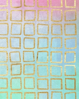 Paperback Pastel Watercolors Composition Notebook - Large Ruled Notebook - 8x10 Lined Notebook (Softcover Journal / Notebook / Diary) Book