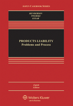 Hardcover Products Liability: Problems and Process Book