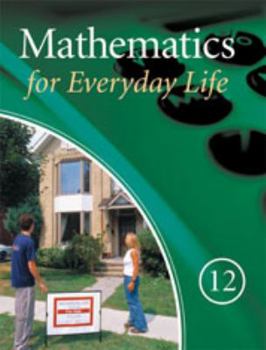Hardcover Mathematics for Everyday Life 12 Student Text Book