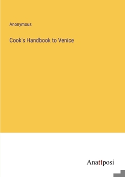 Paperback Cook's Handbook to Venice Book