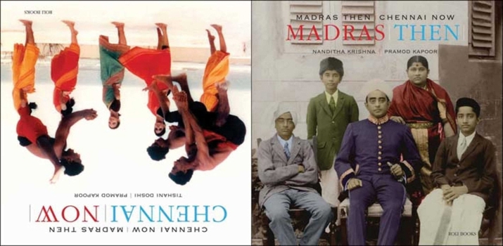 Hardcover Madras Then Chennai Now Book
