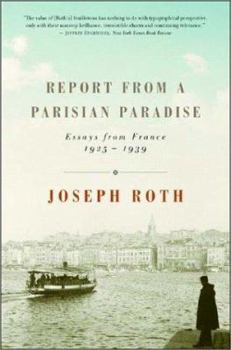 Hardcover Report from a Parisian Paradise: Essays from France, 1925-1939 Book