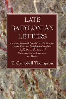 Paperback Late Babylonian Letters Book