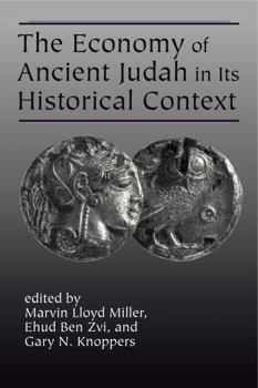 Hardcover The Economy of Ancient Judah in Its Historical Context Book