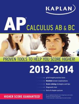 Paperback Kaplan AP Calculus AB & BC 2013-2014 Book