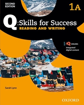 Paperback Q Skills for Success: Level 1: Reading & Writing Split Student Book a with IQ Online Book