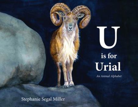 Hardcover U is for Urial, An Animal Alphabet Hardcover Book