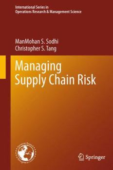 Paperback Managing Supply Chain Risk Book