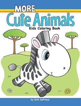 Paperback More Cute Animals Kids Coloring Book