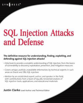 Paperback SQL Injection Attacks and Defense Book