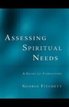 Paperback Assessing Spiritual Needs Book