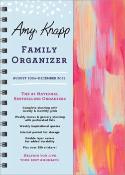 Calendar 2025 Amy Knapp's Family Organizer: August 2024 - December 2025 Book