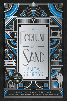 Paperback A Fortune of Sand [Large Print] Book