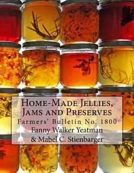 Paperback Home-Made Jellies, Jams and Preserves Book