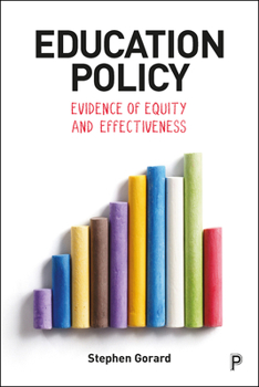 Paperback Education Policy: Evidence of Equity and Effectiveness Book