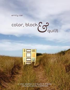Paperback Color, Block & Quilt: 15 color palettes - 15 blocks - 10 quilts - 2,206,264,748,501,250 possibilities Book