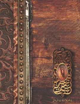 Q Journal: Rustic Vintage Designed Initial Q Monogram Notebook : Journal Style Blank Lined Paper : Large