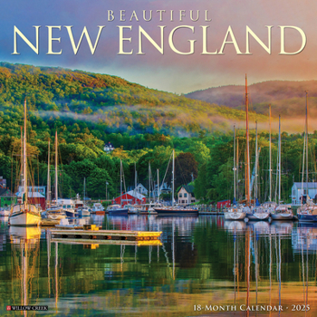 Calendar Beautiful New England 2025 12 X 12 Wall Calendar Book