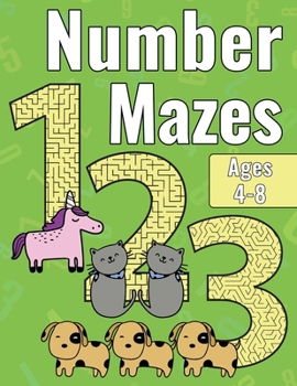 Paperback Number Mazes Book