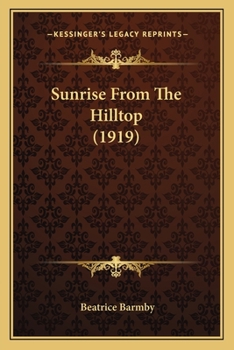 Paperback Sunrise From The Hilltop (1919) Book