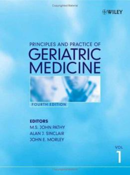 Hardcover Principles and Practice of Geriatric Medicine, 2 Volume Set Book